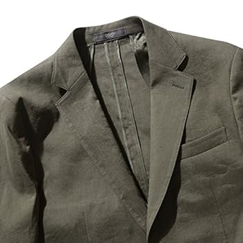 リネンジャケット Amazon | (ジオツー) GGIO2 リネンストレッチスリムジャケット